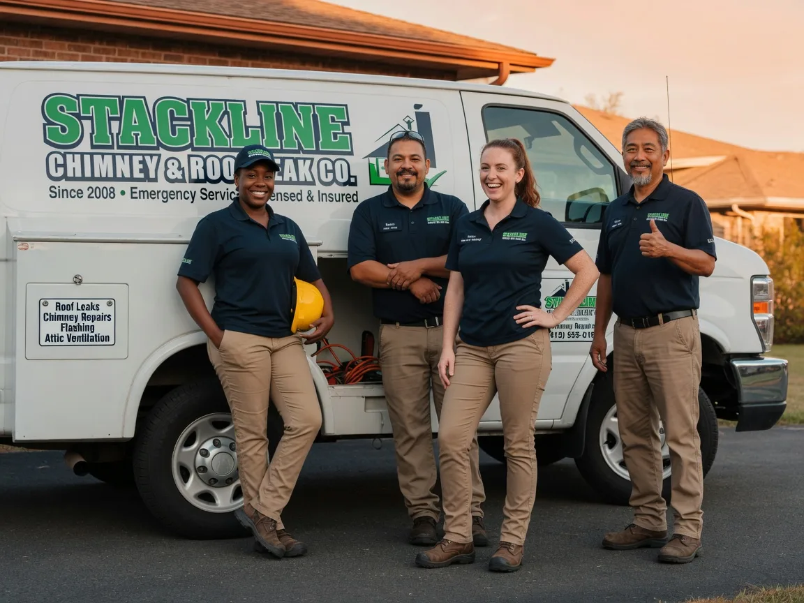 Chimney flashing repair company in Summertown, TN